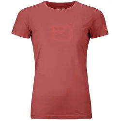 Ortovox 150 Cool Leaves TS Damen Funktionsshirt blush XL
