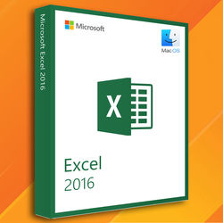 Microsoft Excel 2016 Mac Vollversion | Sofortdownload + Produktschlüssel