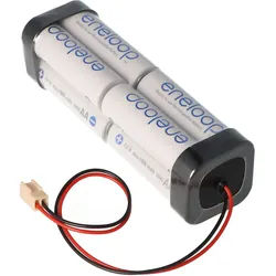 Sender Akku Panasonic eneloop Standard AA 8er Würfel 9,6/2000 Futaba