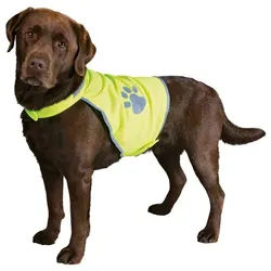 Dog Safety Vest Reflective M Length 32cm Stomach Circum 50-68cm