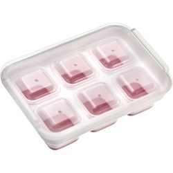WESTMARK Eiswürfelform Cube, mit Deckel, Praktischer Eiswürfelbereiter auch zum Einfrieren von Pesto und Saucen, 1 Eiswürfelform