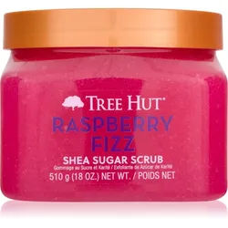 Tree Hut Shea Sugar Scrub Raspberry Fizz Zucker-Peeling mit Bambus Butter 510 g
