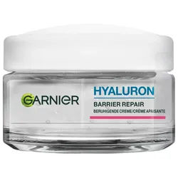GARNIER Gesichtspflege HYALURON BARRIER REPAIR BERUHIGENDE CREME, für empfindliche Haut, feuchtigkeitsspendend, beruhigt weiß