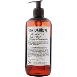 L:A Bruket 069 Hand & Body Wash Lemongrass - 0.45 l