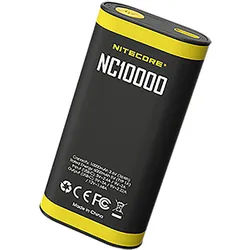 Nitecore Powerbank NC10000 - 10000mAh, 50 Lumen LED-Licht