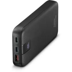 HAMA Power Pack "PD 10" 10000mAh, Ausgänge: 2x USB-C, USB-A, Schnellladen, Anthrazit