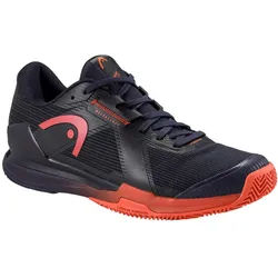 Head Tennisschuhe Sprint Pro 4.0 Clay/Sandplatz 2025 dunkelblau/rot Herren