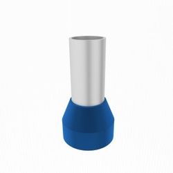 10 Stück E16/12 Aderendhülsen isoliert blau 16 mm2 /12 mm E16-12 Elpromet 0309