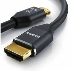 Primewire HDMI-Kabel, 2.1, HDMI Typ A (400 cm), 8K Premium Ultra High Speed 7680 x 4320 @ 120 Hz mit DSC - 4m schwarz