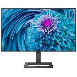 Philips E-Line 275E2FAE 68,6cm (27) QHD IPS Office 16:9 HDMI/DP 75Hz HV TFT-Monitor (2560 x 1440 px, Quad HD, 4 ms Reaktionszeit, 75 Hz, IPS, Adaptive-Sync, Lautsprecher, FreeSync, Höhenverstellbar) schwarz