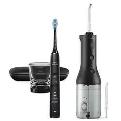 Elektrische Zahnbürste Sonicare DiamondClean 9000 HX3886/43 - Oral irrigator - Black