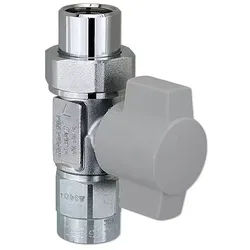 Buderus Gasdurchgangshahn GA-BS, R 1/2 Aufputz mit Brandschutzventil - 7738112222