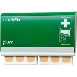 PLUM QuickFix Spender Pflasterstrips detectable 2 x 45 Stück