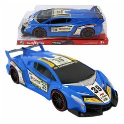 Jonotoys Spielzeug-Auto Spielzeug Sportwagen mit Rückzug - ca. 27 cm, (1-tlg) blau