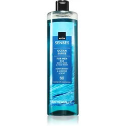 Avon Senses Ocean Surge Duschgel für Herren 3 in1 500 ml