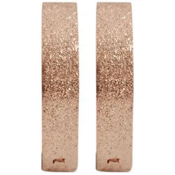 Adelia ́s Klappcreolen Damen Ohrringe – Klappcreole aus Edelstahl, Perfekt als Geschenk zum einfach so goldfarben