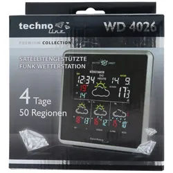 Wetterstation WD4026 mit vorhersage für 4 Tage und vielen anderen Funktionen