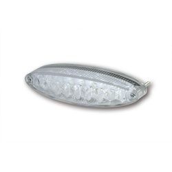 SHIN YO NUMBER1 LED Mini Rücklicht, mit Kennzeichenbeleuchtung, klares Glas.