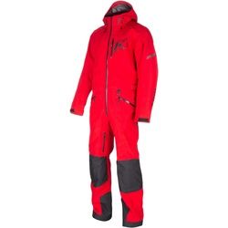 Klim Ripsa Vapor 1-Teiler Snowmobil Kombi, schwarz-rot, Größe XL für Männer