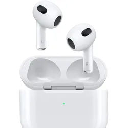 Apple AirPods [3. Generation] weiß inkl. Lightning Ladecase (Neu differenzbesteuert)