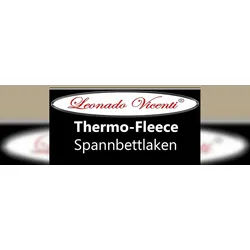 Fleece Winter Spannbettlaken 140-160 x 200 cm Beige kuschelig 2er Pack