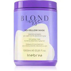 Inebrya BLONDesse No-Yellow Mask Maske für die Haare neutralisiert gelbe Verfärbungen 1000 ml