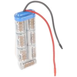 8,4 Volt Akkupack mit 1600mAh und Anschlusskabel NiMH Akku