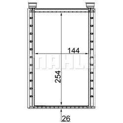 MAHLE Wärmetauscher für BMW 3 1 X1