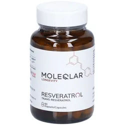 MoleQlar Trans-Resveratrol Kapseln 60 St
