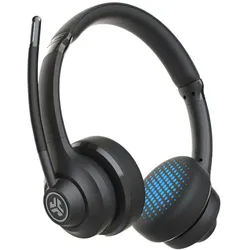 JLab GO Work Wireless Bluetooth On-Ear Headset 45 Stunden Spielzeit, Eingebautes Mikrofon