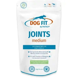 DOG FIT by PreThis® Joints ¬a Glucosamin, Kollagen, Msm, Teufelskralle & Weihrauch für Hunde (medium) Kapseln 37 GR