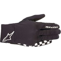 Alpinestars Reef Motorrad Handschuhe, schwarz-weiss, Größe XL