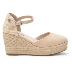 Refresh für Damen. 17264410-ORO Espadrilles 172644 gold (40), 5 bis 8 cm, Schnalle, Lässig