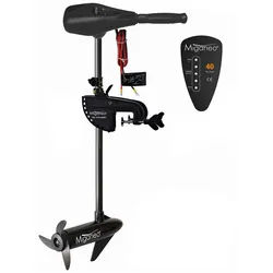 Miganeo Elektromotor TRS 40 | 408 W | 12 V | Bootsmotor für Schlauchboote