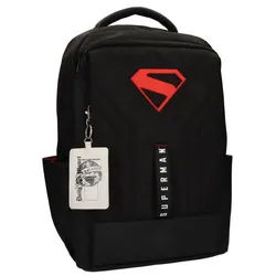 Cerda Rucksack Superman Rucksack Erwachsene – Freizeit & Reise Tasche schwarz