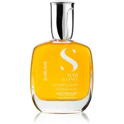 Alfaparf Milano Semi di Lino Sublime Cristalli hydratisierendes Öl für glänzendes und geschmeidiges Haar 50 ml