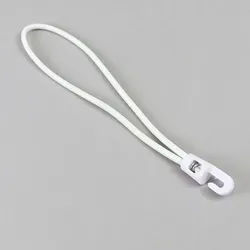 10 Gummispanner mit Haken 200 mm | weiß, Latex