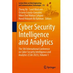 Cyber Security Intelligence And Analytics, Kartoniert (TB)