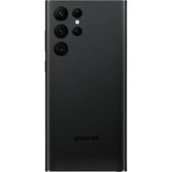 Samsung Battery Cover für S908B Samsung Galaxy S22 Ultra - phantom black (Galaxy S22 Ultra), Smartphone Hülle, Schwarz