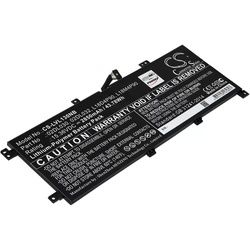 Akku für Laptop Lenovo ThinkPad L13 Yoga Gen 2 20VLS01300, L13 Yoga 20R5001XAU, Typ L18M4P90 - 15,36V - 2850 mAh