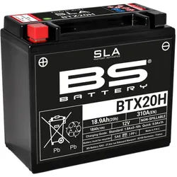 BS Battery SLA-Batterie wartungsfrei werkseitig aktiviert - BTX20H