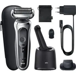 Braun Gesichtshaarrasierer Series 7 - 71-S7200cc schwarz|silberfarben