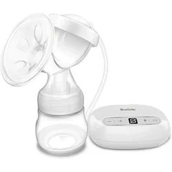 UE Stock Elektrische Milchpumpe Tragbares Mini-Milchpumpenset Milchflasche mit Saugnäpfen, ideal für den Einsatz zu Hause oder unterwegs weiß