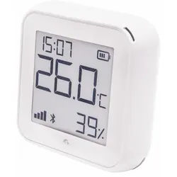 SHELLY WLAN-Temperatur- u. Feuchtigkeitssensor Plus H&T Gen. 3, BT, weiß
