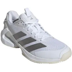adidas Tennisschuhe Adizero Ubersonic 5 Clay/Sandplatz 2025 weiss/silber Damen