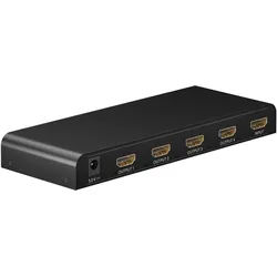 Goobay 58482, HDMI, 4x HDMI, 3840 x 2160 Pixel, 57,3 mm, 149 mm, 10,5 mm