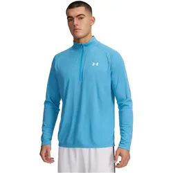 UNDER ARMOUR Tech Textured 1/2-Zip Trainingsshirt Herren 453 - ether blue/white M