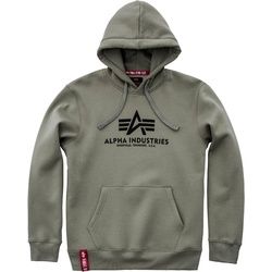 Alpha Industries Basic Hoodie, grün, Größe 2XL