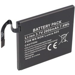 Akku passend für Microsoft Lumia 925, Nokia Lumia 925, Akku BL-4YW