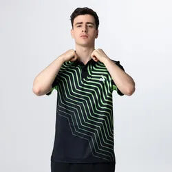 Joola Polo Waves Team 25 schwarz/grün S